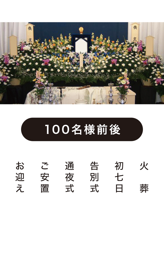 一般葬プラン100
